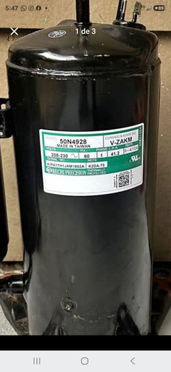 Compresor de a/c R410