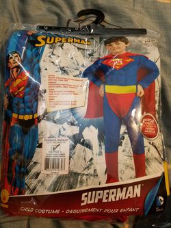 Toddler size 2-4 superman costume