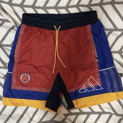 Eric Emanuel X Adidas McDonald’s All American Shorts Sz M 100 % Authentic