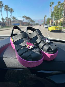 Crocs My Melody and Kuromi Platforms NWT