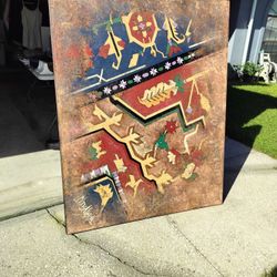 Large Canvas Picture