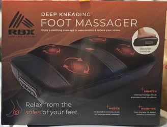 RBX Deep Kneading Shiatsu Foot Massager
