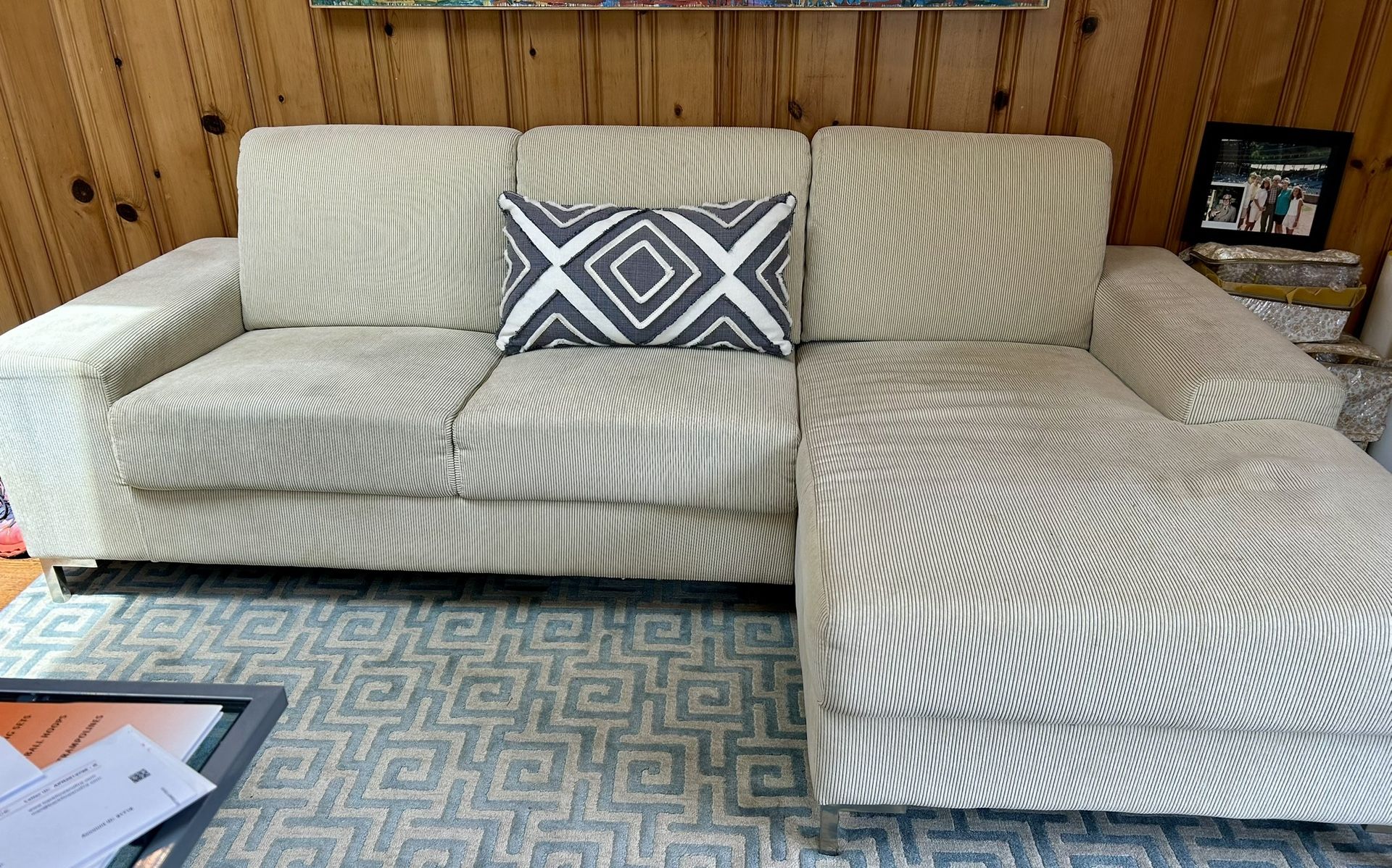 Modern Sofa with Chaise