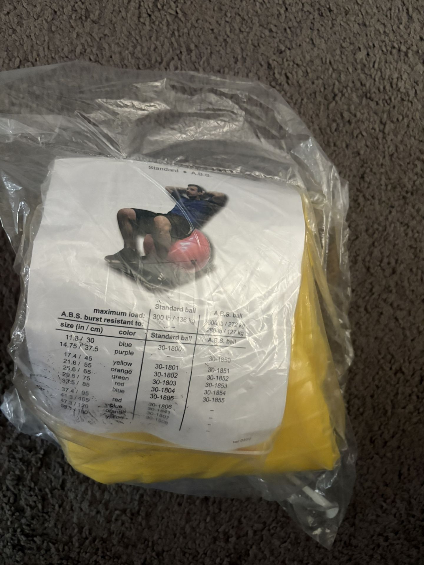 Brand New Exercise Ball