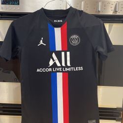 Youth Air Jordan PSG 2019/20 4th Stadium Soccer Jersey