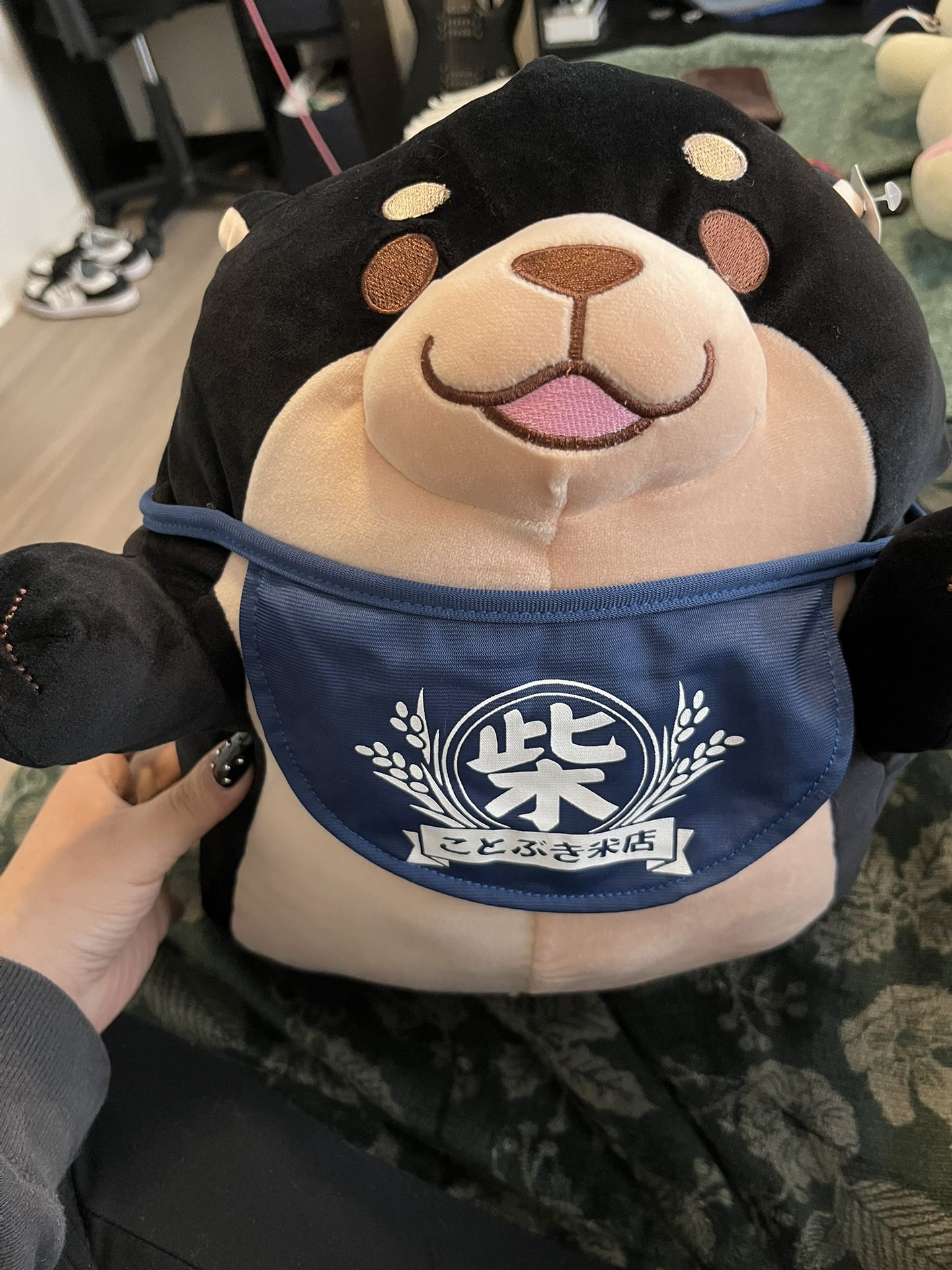 Chuken Mochi Shiba plush toy from SK Japan
