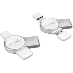 [2 Pack] Upgraded Version Portable Charger for Apple Watch