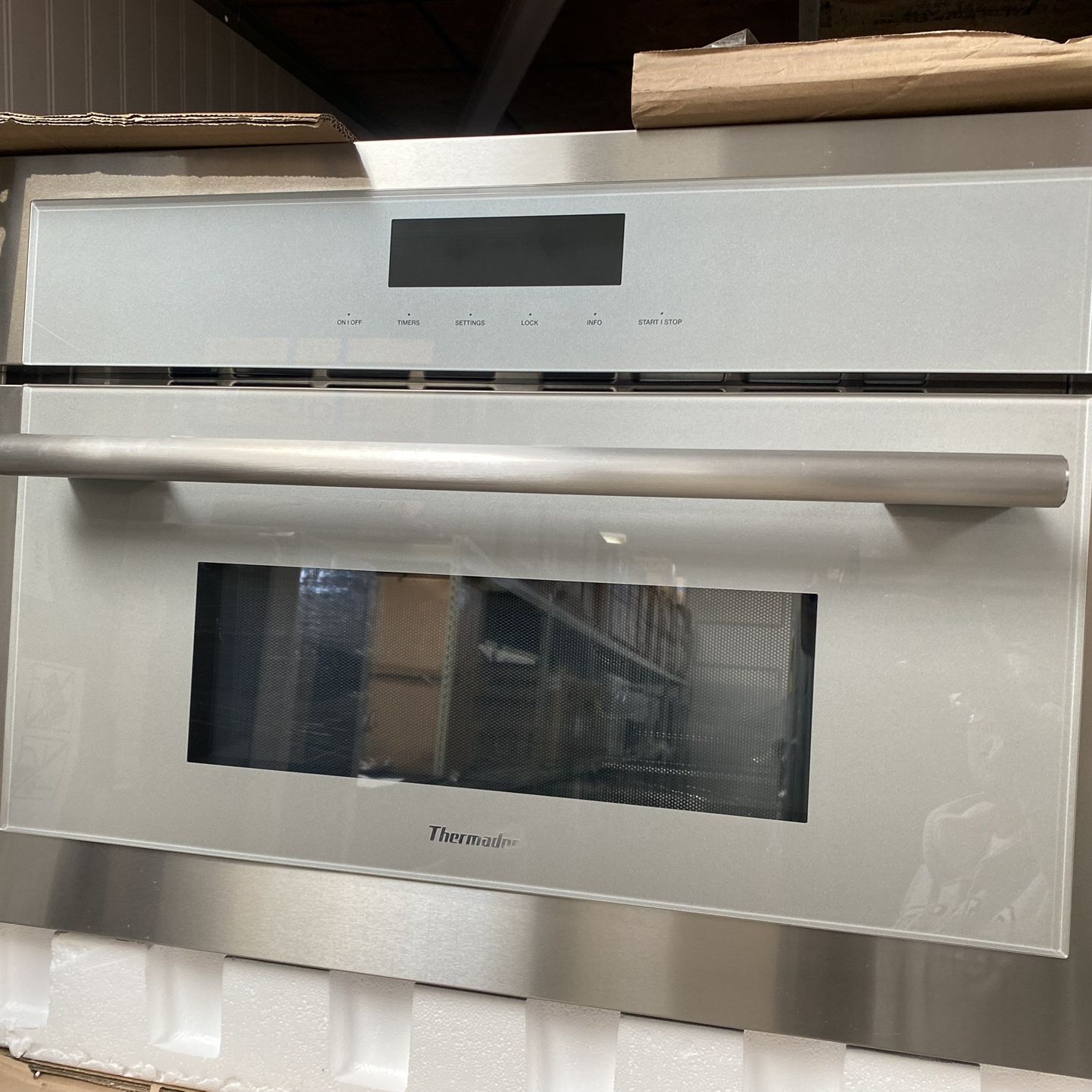 New 30” Thermador Built in Microwave 