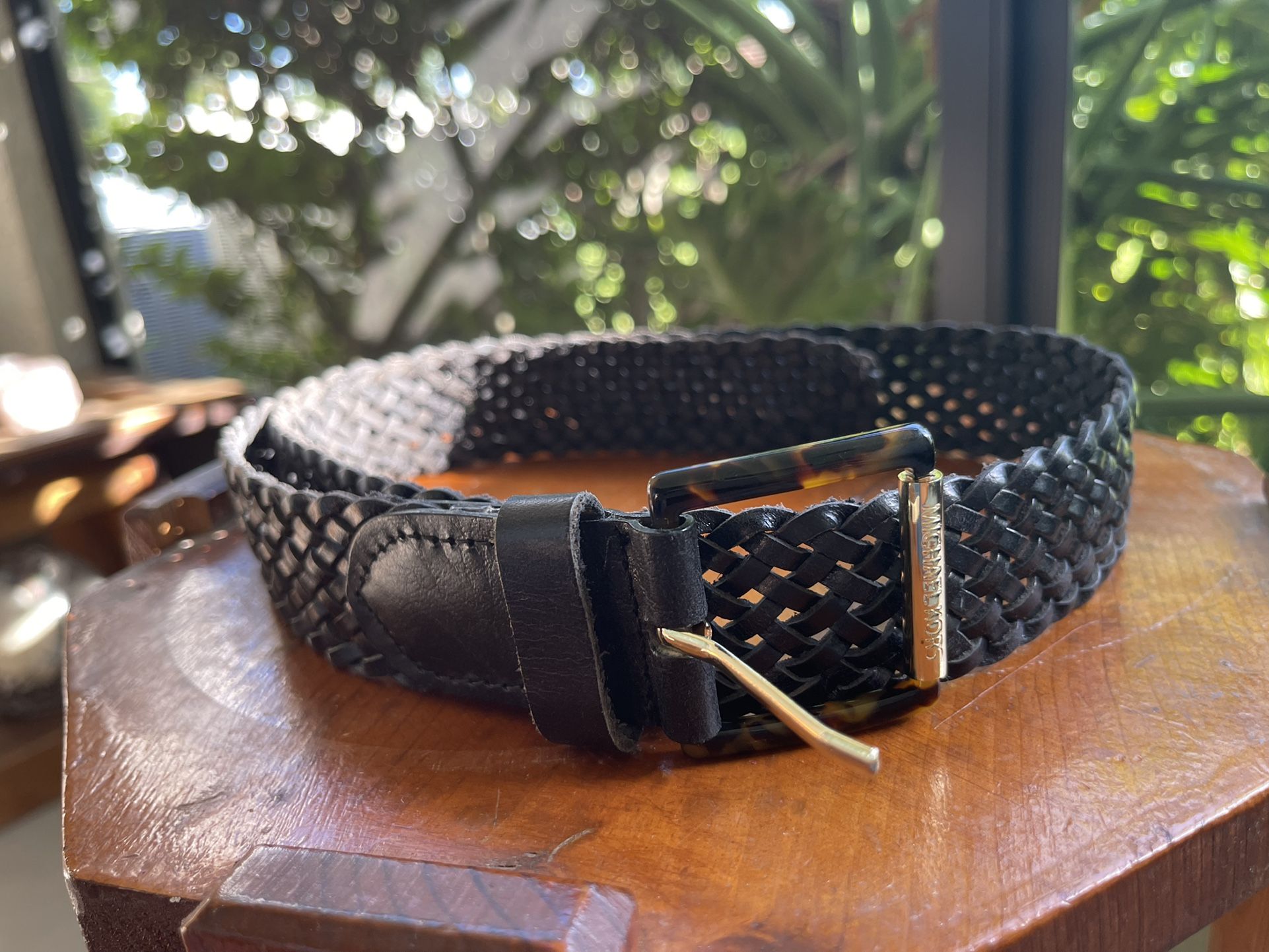 Michael Kors braided belt