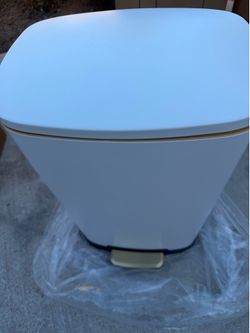 50 L trash can with led