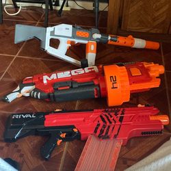 Electric battery nerf guns