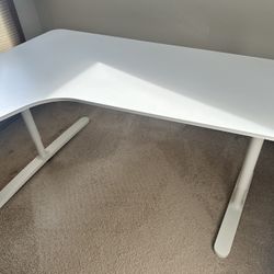 IKEA BEKANT Corner Desk – White