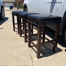 Pub bar stools set of 3