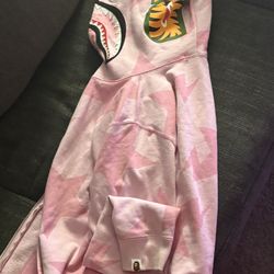 Pink Bape Hoodie