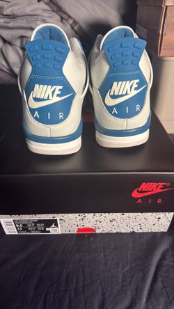 Jordan 4 Military blue