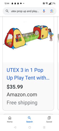Utex Pop Up Tent/ New