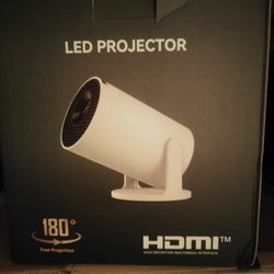 Movie theater projector with remote