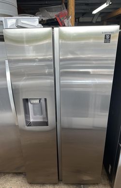 Samsung Side-by-Side Stainless Steel Refrigerator Fridge
