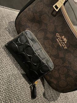 Coach Signature Bag and Wallet Set