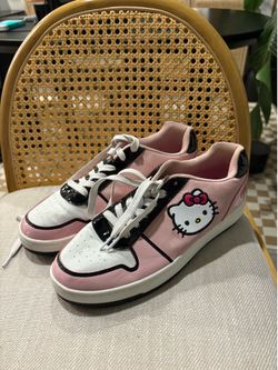 Hello Kitty Pink Platform Sneakers Women’s Size 11 Sanrio