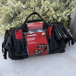 Brand new Husky 3- Piece Tool Bag Combo 