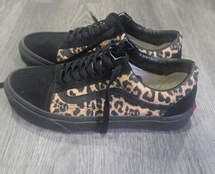 Leopard Print Vans