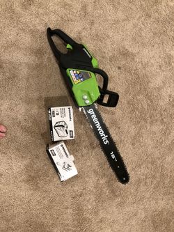 16 inch rechargeable chainsaw