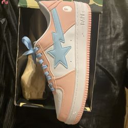 Bapesta Pastel Pink