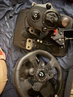 Logitech g923 with shifter and handbrake