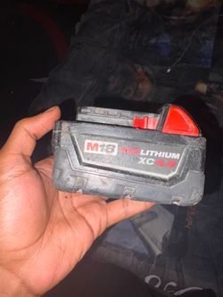 Milwaukee M18 REDLITHIUM XC 4.0