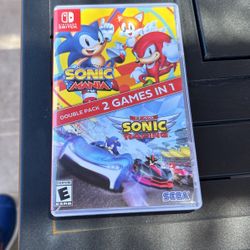 Sonic Mania/Sonic Racing Video Game 