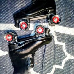 Chicago 305 Black Roller Skates 