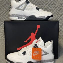 Air Jordan 4 Retro OG ‘White Cement’ 2025 (Men Size 11)