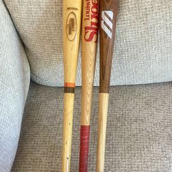 Wood Baseball / Softball Bats Louisville / Mizuno