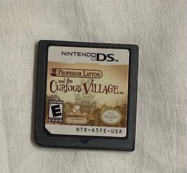 Professor Layton and the Curious Village Nintendo DS