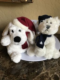 2 Friendzies stuffed animals