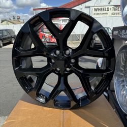NEW 24” WHEELS FOR CHEVY TAHOE YUKON SILVERADO SIERRA 1500 GMC CHEVROLET