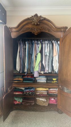 Wooden armoire