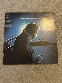 Johnny Cash & Evanescence Vinyl Records