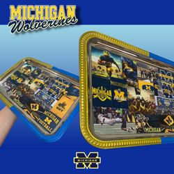 Decorative Tray Michigan Wolverines 
