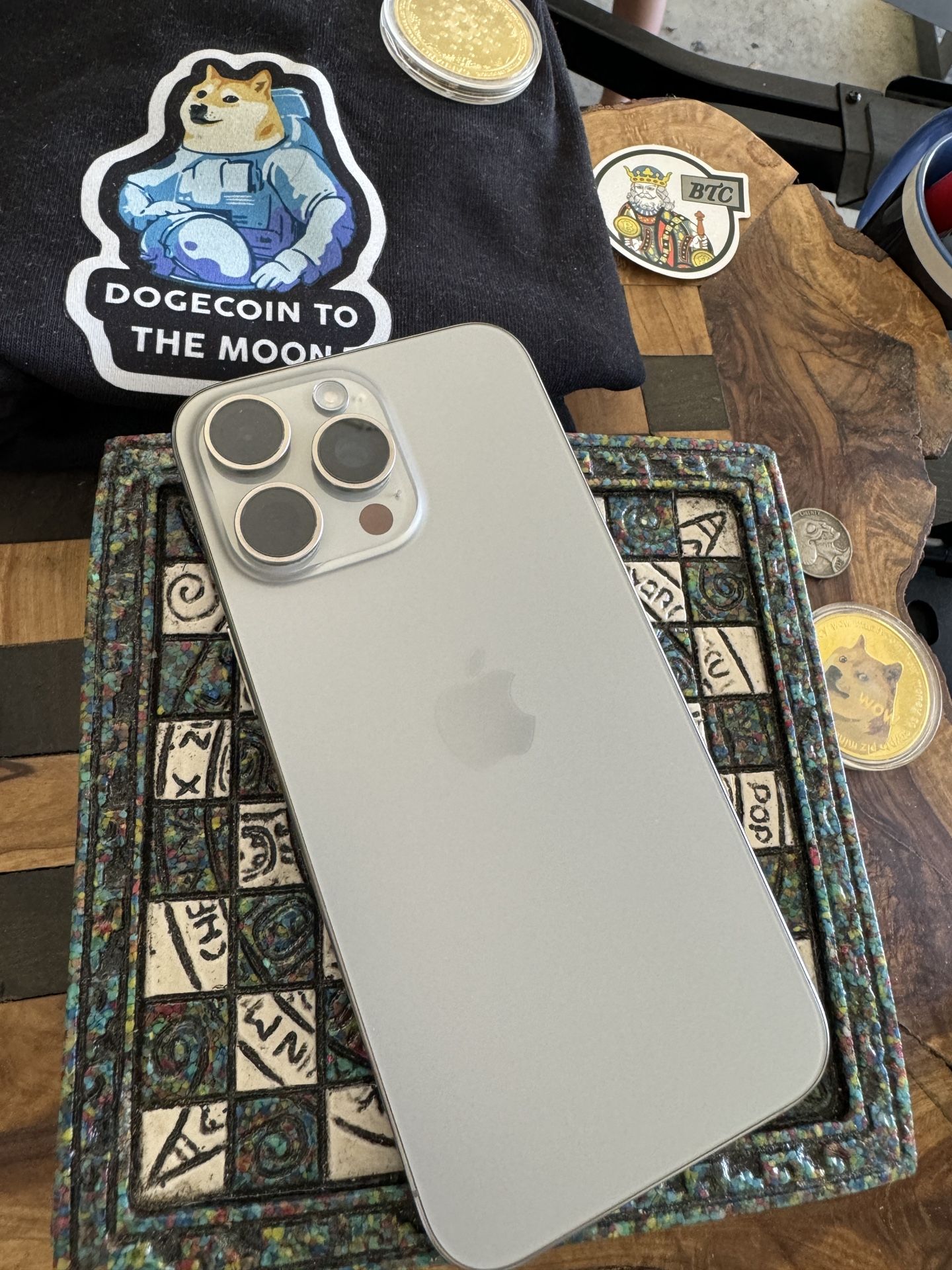 I P H O N E 15 Pro Max 256Gb Att Or Cricket