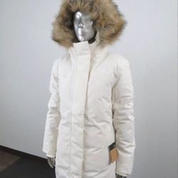 White north face coat