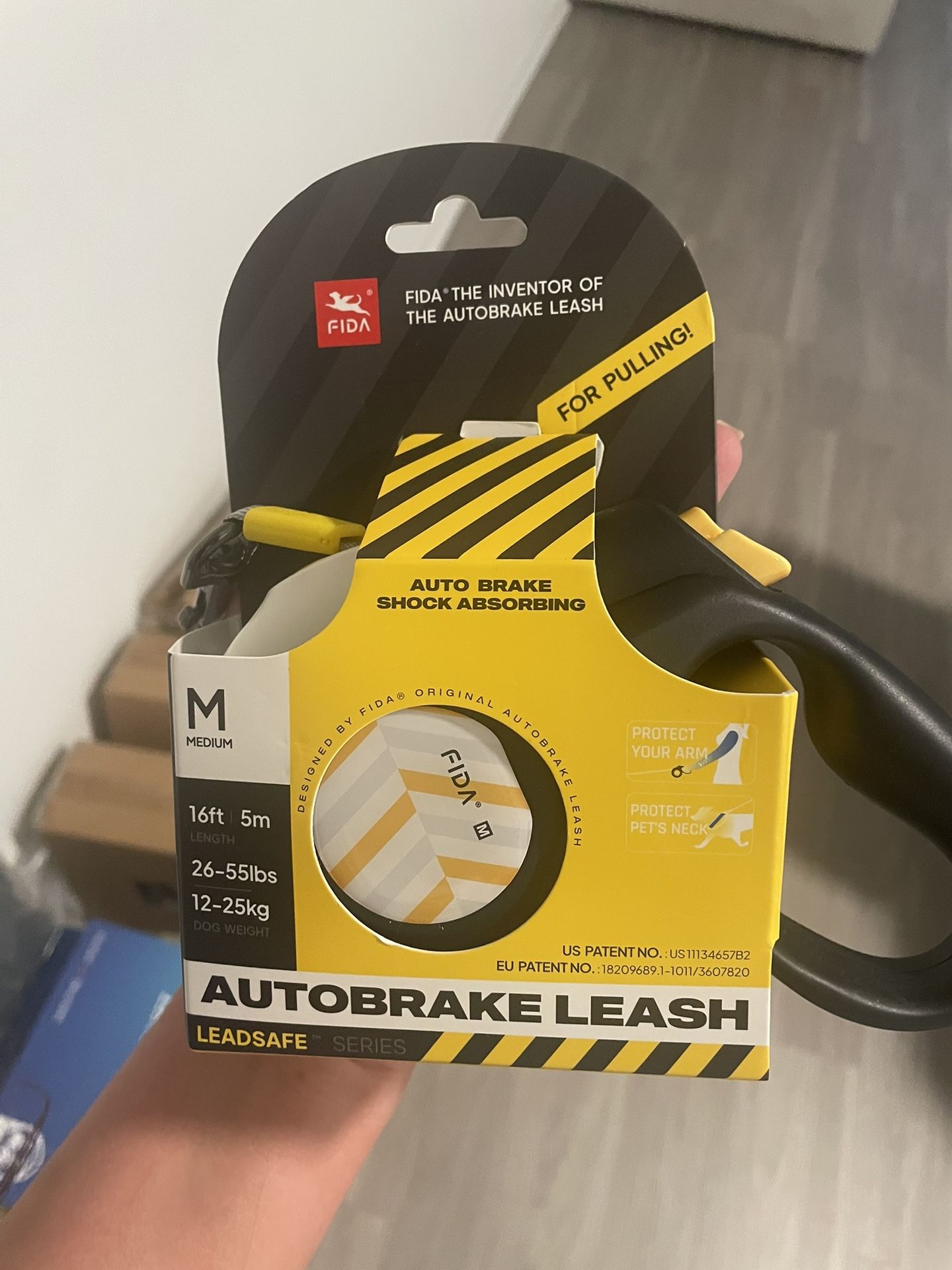 Dog leash (Fida Autobrake Leash)