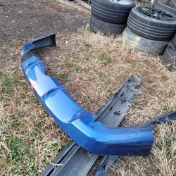 2002-04 Acura Rsx Blue Oem A-spec Rear Lip