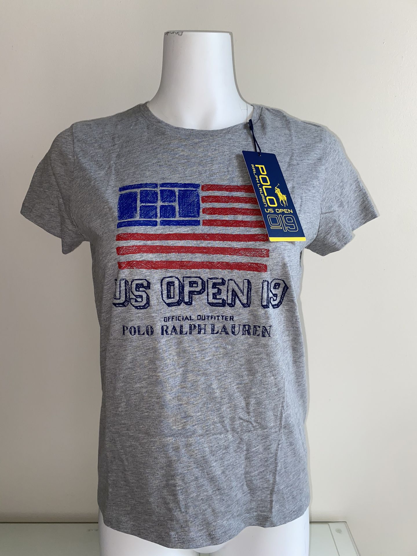 Polo Ralph Lauren - Limited Edition -  US Open 2019 Tennis - T-shirt - Women’s - Size small - American Flag