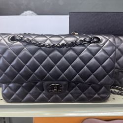 Chanel Classic Double Flap Black Lambskin