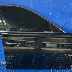 14-20 INFINITI Q50 FRONT RIGHT PASSENGER DOOR ASSEMBLY BLACK KH3