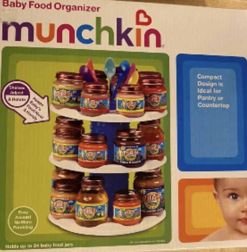 Munchkin 24 Jar Baby Food Organizer for Sale in Taylor, MI - OfferUp