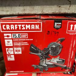 Craftsman 10in Sliding Compound Miter Saw