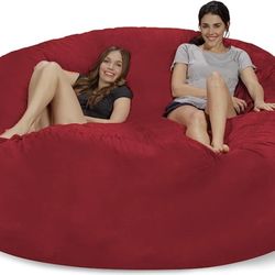 7ft Giant Bean Bag Memory Living Room Chair Soft | FILLING INCLUDED